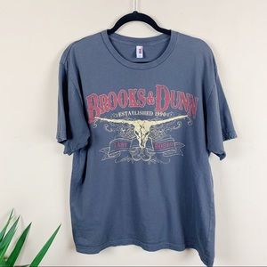 Brooks & Dunn Last Rodeo Concert T-Shirt Size L